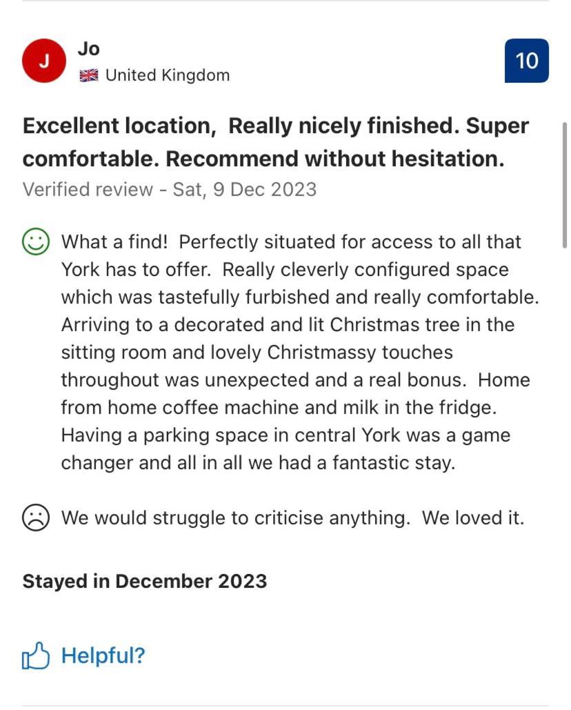 Apartemen Clement House, York, Free Ev And Parking